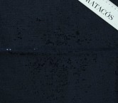 Navy linen with sequins