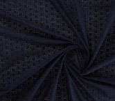 Navy eyelight petals cotton