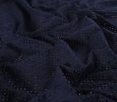 Eyelight petals cotton navy