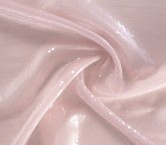 Pink organza with transparent sequins