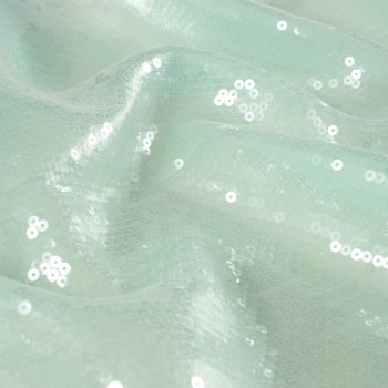 Ligth green organza with trans