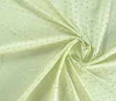 Green geometrical eyelight cotton