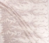 Dusty pink two-tone embroidered fantasy