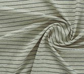 Ivory sailor sequin stripes on linen