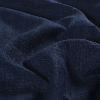 Linen viscosa navy