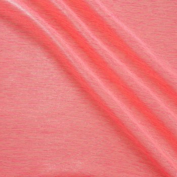 Fuxia jacquard lame