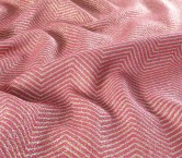 Tweed geomÉtrico con lurex  fuxia