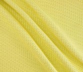 Yellow quilted jacquard
