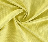 Yellow quilted jacquard