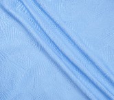 Blue quilted organic geometric
