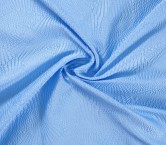 Blue quilted organic geometric