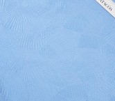 Blue quilted organic geometric