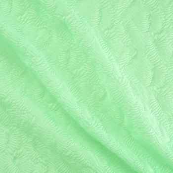 Jacquard organza verde