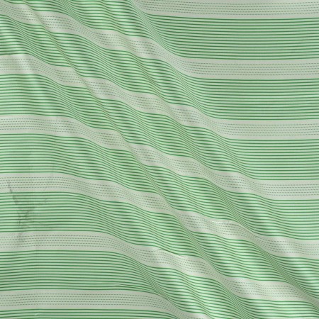 Green  mikado striped