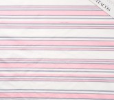 Pink striped taffeta