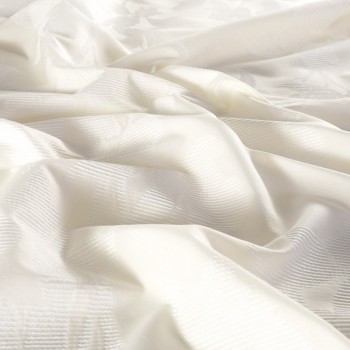 Jacq. floral fil coupé marfil