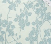 Turquoise floral jacquard