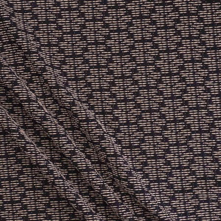 Navy floral r?stic jacq