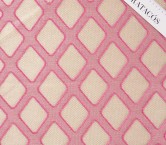 Organza jacquard fuxia