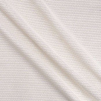 Tweed con lurex blanco