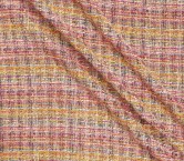 Tweed lamÉ multicolor rosa amarillo