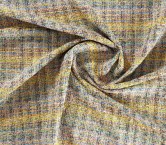 Tweed lamÉ multicolor azul amarillo