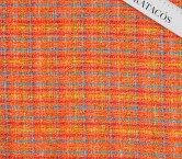 Tweed multicolor naranja