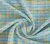 Tweed multicolor azul