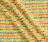 Tweed multicolor naranja