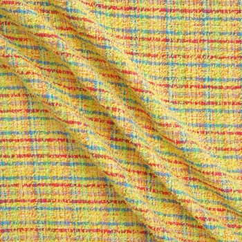 Yellow tweed multicolor