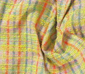 Tweed lamÉ multicolor lima amarillo