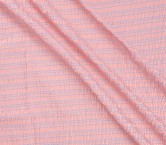 Pink seersucker stripes