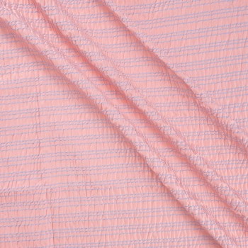 Rayas seersucker rosa