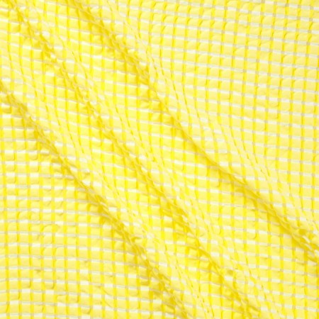 Jaq. cuadros en relieve amarillo