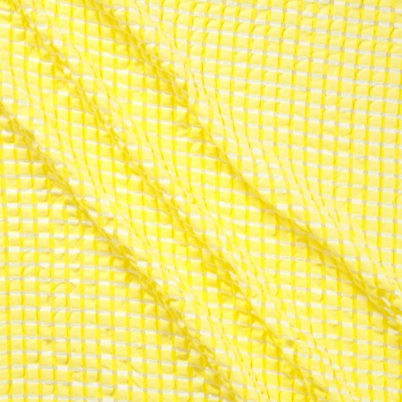 Yellow jacquard relief