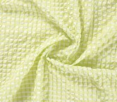 Green jacquard relief