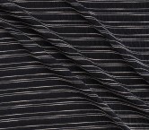 Black stripe jacquard