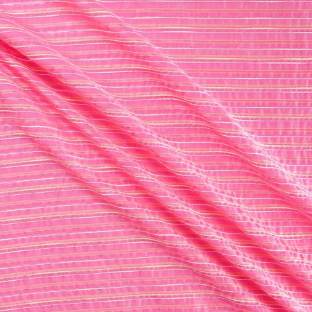 Pink stripe jacquard