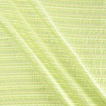 Green stripe jacquard