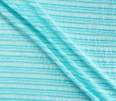 Turquoise stripe jacquard