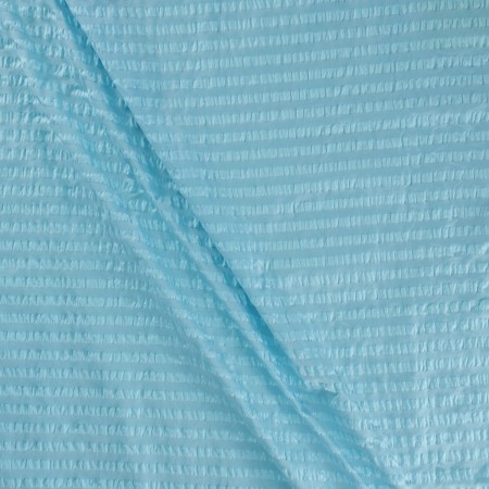 Rayas seersucker azul claro