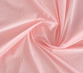 Pink seersucker stripes