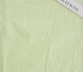 Green seersucker stripes