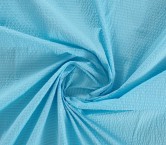 Rayas seersucker azul turquesa
