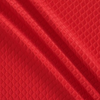 Red jacquard cloquÉ grs