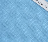 Jacquard relieve azul