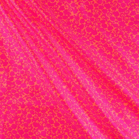 Pink acid pink jacquard mikado