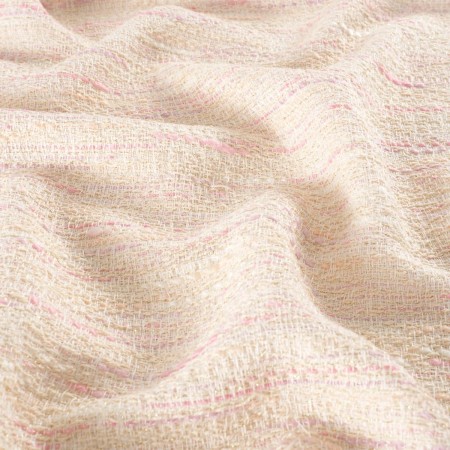 Tweed lamÉ  rosa