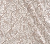 Jacquard fil coupe blanco