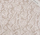 Jacquard fil coupe blanco